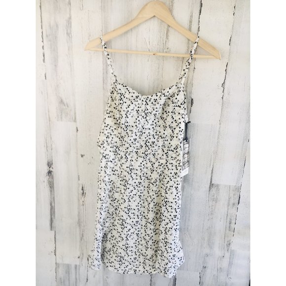 Jessica Simpson Geo Print Dress Spaghetti Strap